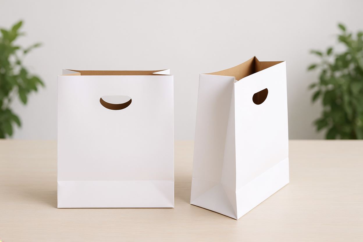 Bolsa Reparto Kraft Blanca